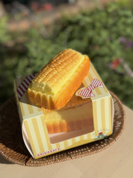 Corn Bread Food Squishy – Fujimi Style Realistic Scented Stress Toy