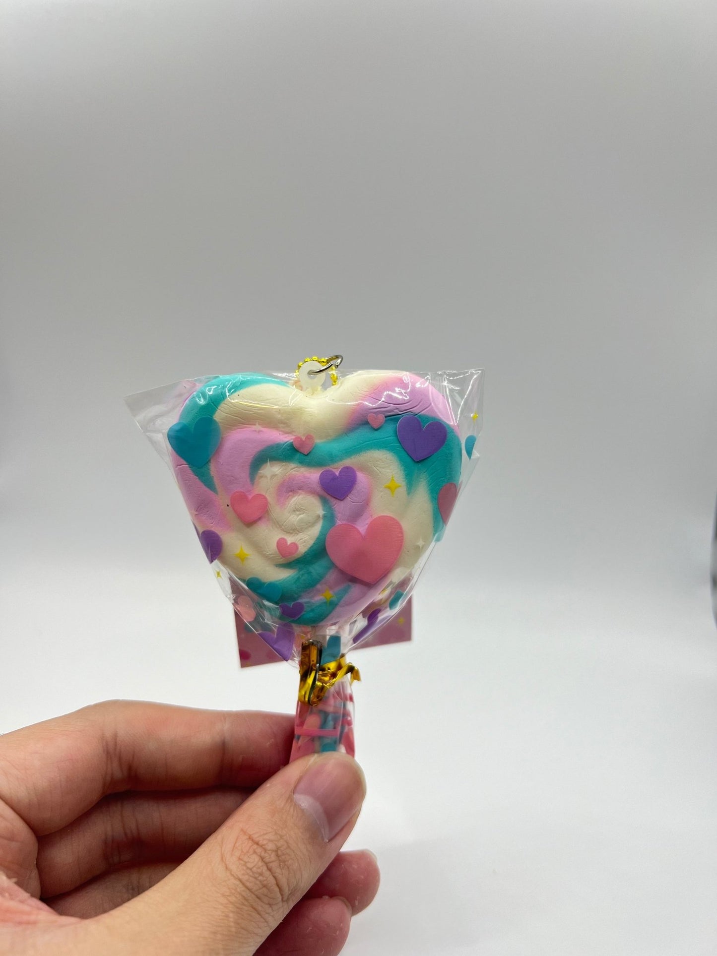 Lollipop Squishy Keychain - IsleEase