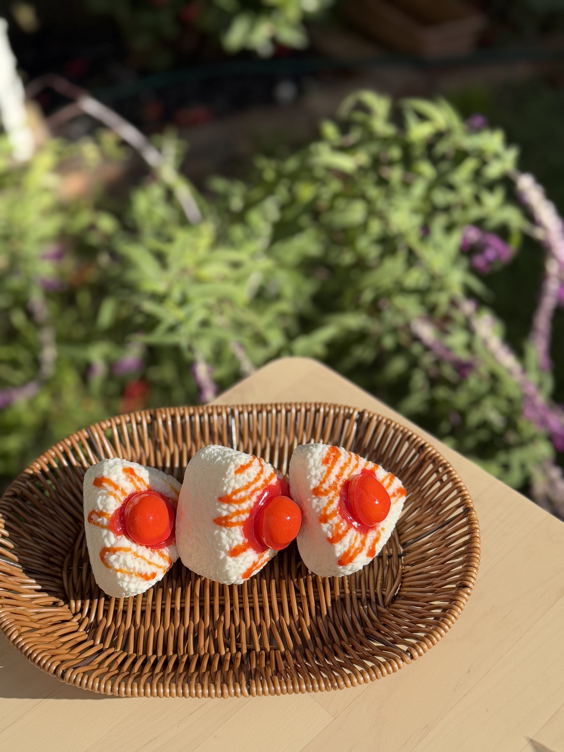 Rice Cake Food Squishy – Realistic Japanese-Inspired Calm Object