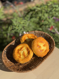Egg Tart Food Squishy – Realistic Bakery-Style Sensory Piece
