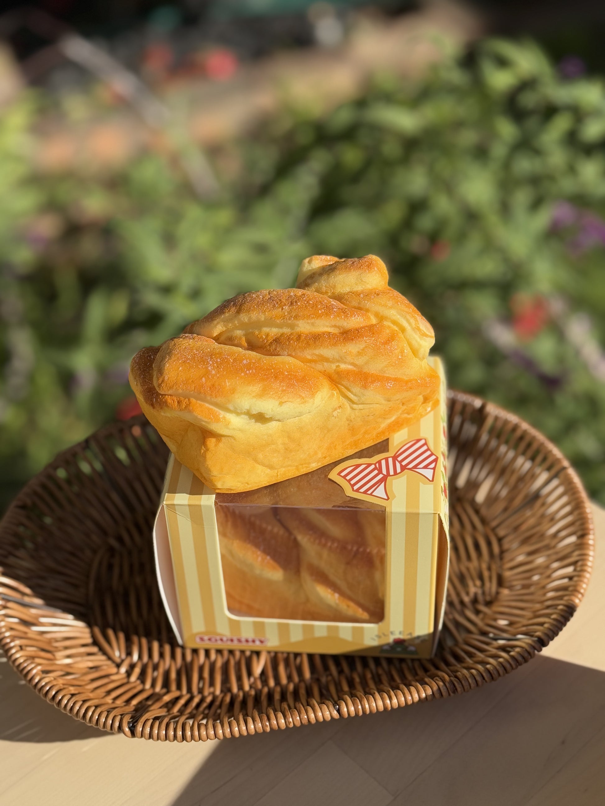 Twisted Bread Food Squishy – Realistic Scented Stress Toy for All Ages